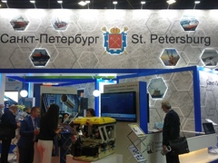 Стенд Правительства Санкт-Петербурга на выставке OMR2020