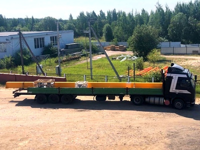 Кран мостовой электрический однобалочный опорный изготовлен и доставлен Заказчику в Курскую область