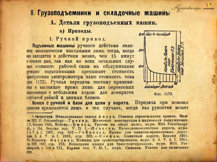 1915 год, справочник HÜTTE
